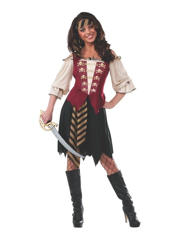 Elegant Pirate Costume Adult Ladies