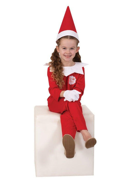 Elf On The Shelf Kids Costume - Officially Licensed Christmas Outfit for Festive Fun.