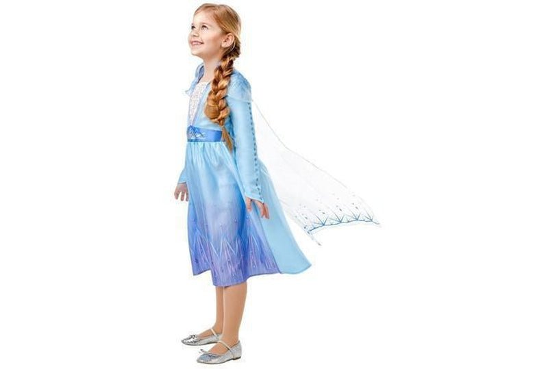 Elsa Frozen 2 Classic Costume Child Dress and Cape