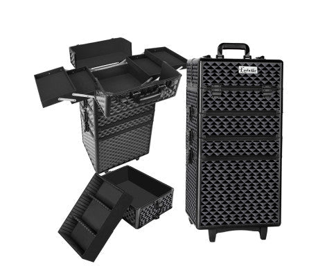 Embellir 7 in 1 Portable Makeup Trolley Diamond Black | Kids Mega Mart | Shop Now!