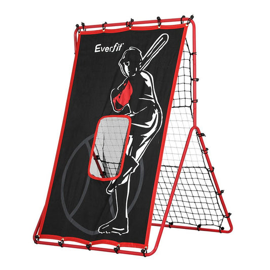 Everfit 2-in-1 Baseball Net for Kids Home Practice - Pitching and Rebounding Target