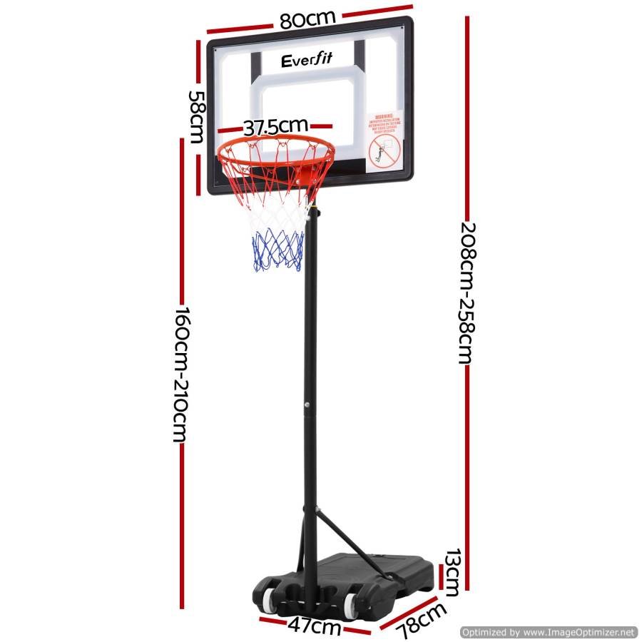 Everfit Basketball Hoop Measurements Australia