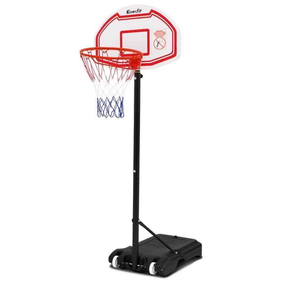 Everfit 2.1M Portable Basketball Hoop for kids active indoor play and practice at home.