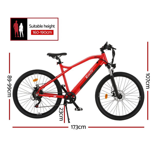 Everfit 26 Electric Bike Mountain Bicycle with 250W Battery, ideal for kids outdoor adventures