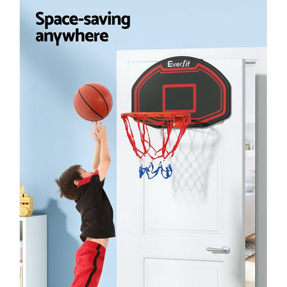 Everfit basketball hoop for kids - door or wall mounted, perfect for indoor and outdoor play