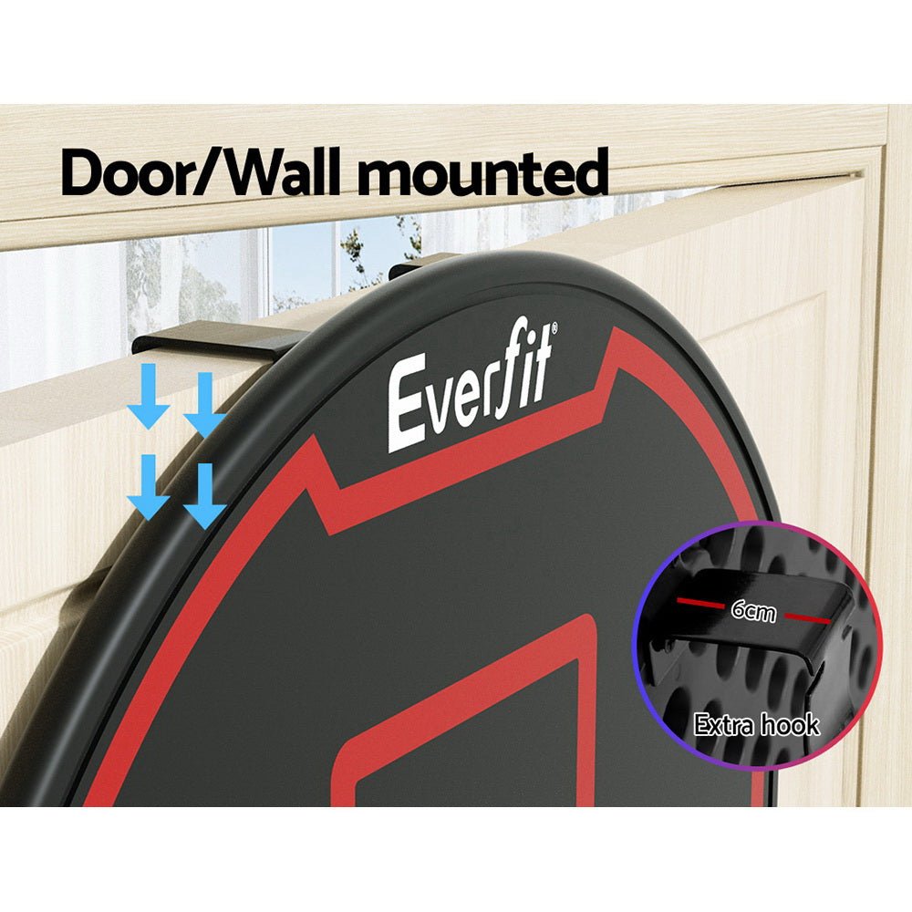 Everfit Basketball Hoop for Kids - Door/Wall Mounted Backboard, Indoor/Outdoor Sports Fun