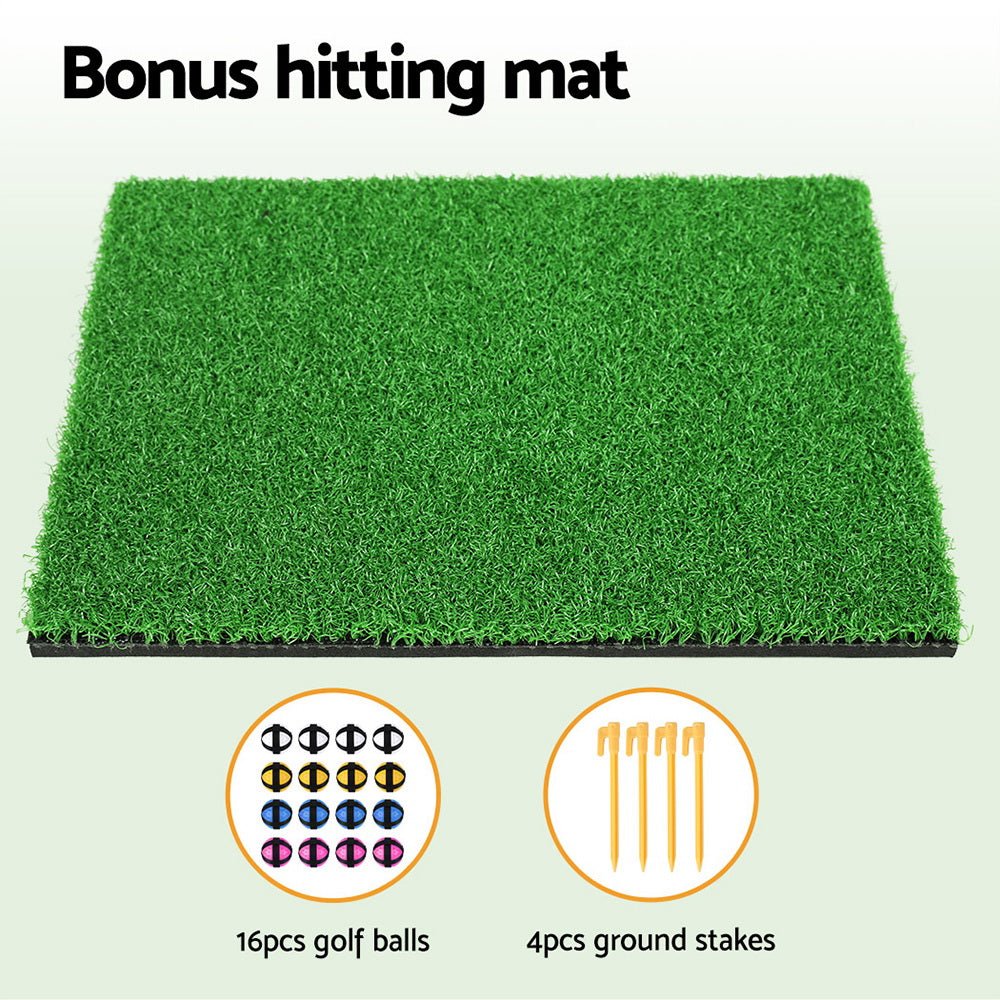 Everfit Golf Chipping Game Mat for kids indoor/outdoor practice. Fun training aid set.