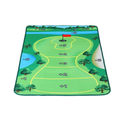 Everfit Golf Chipping Game Mat for kids indoor/outdoor practice, fun training aid set
