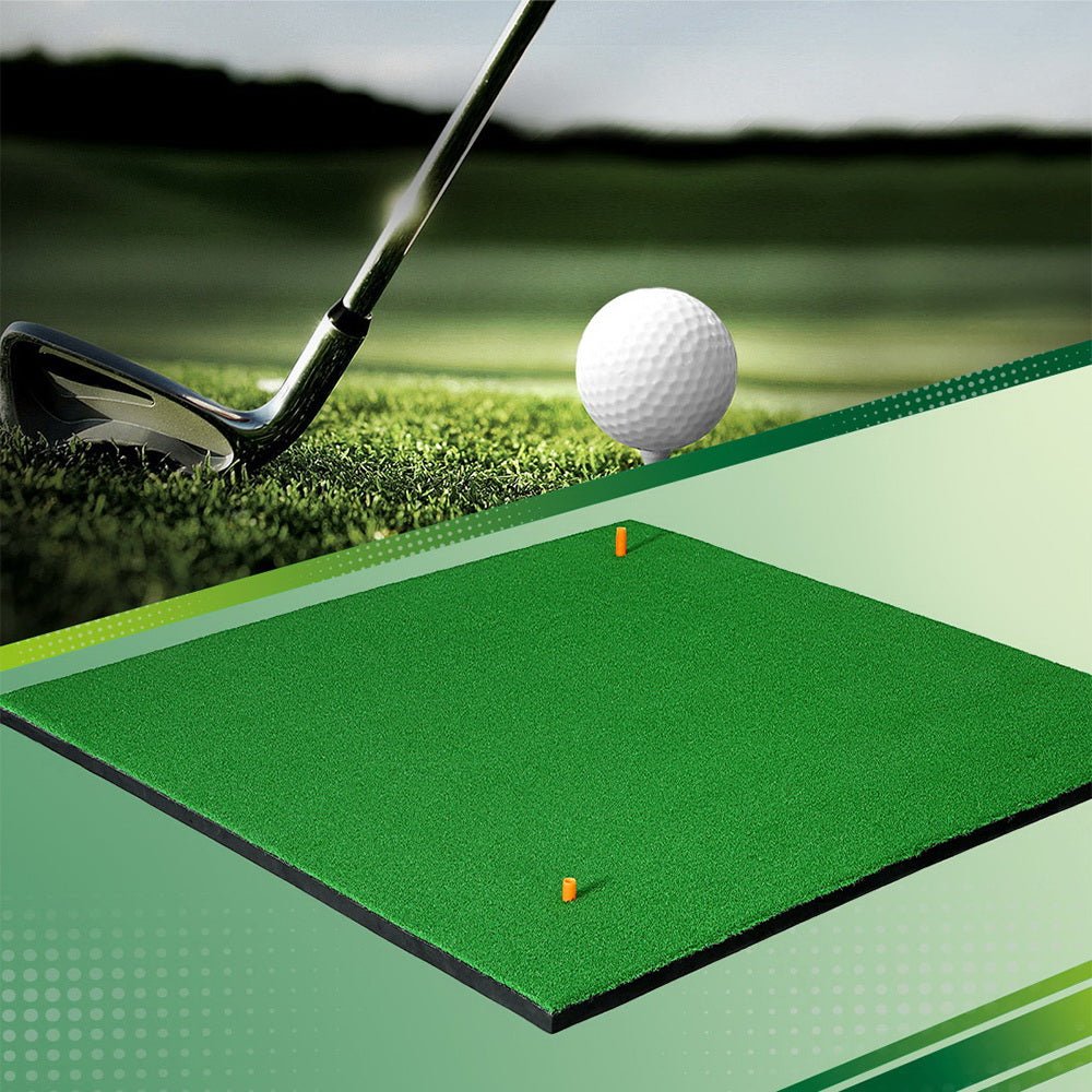 Everfit Golf Hitting Mat Portable Driving Range Practice Training Aid 150x150cm - Kids Mega Mart