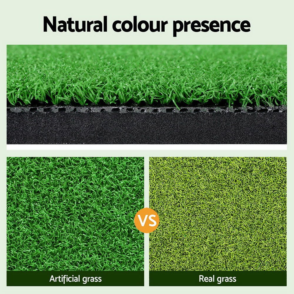 Everfit Golf Mat with Portable Design for Kids Home Training, 100x125cm Practice Aid