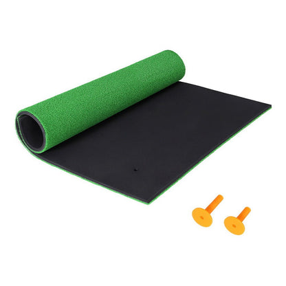 Everfit Golf Hitting Mat | Portable training aid for childrens home practice - 100x125cm size.