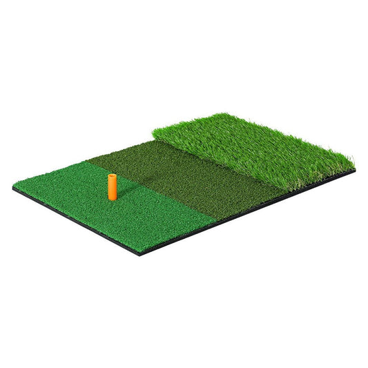 Everfit Golf Hitting Mat | 3-in-1 portable training aid for kids golf practice at home.