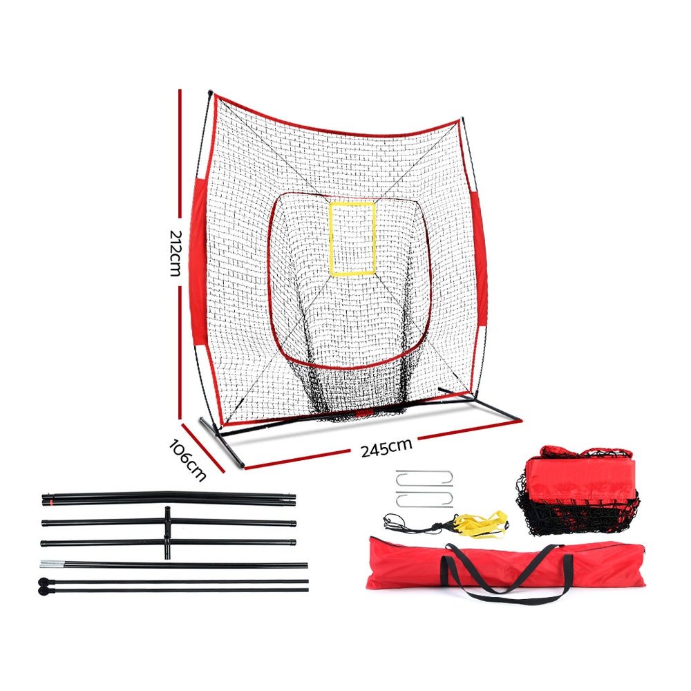 Everfit Portable Net Stand for sports Practice Measurements