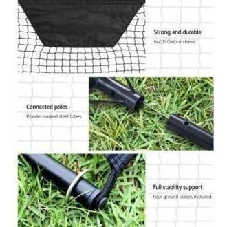 Outdoor Toys Everfit Portable Soccer Rebounder Net Volley Training Football Goal Trainer XL