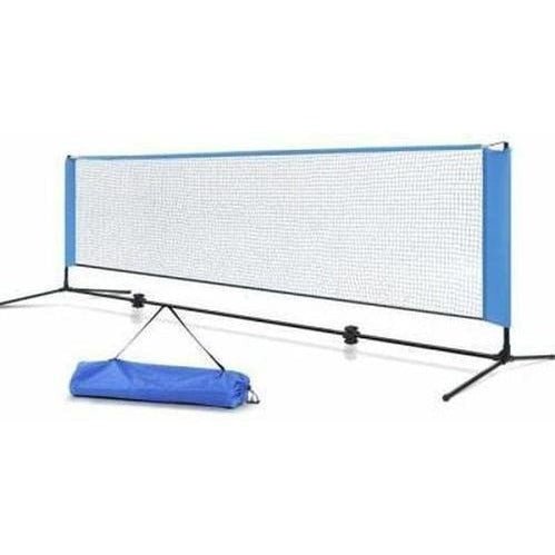 Outdoor Toys Everfit Portable Sports Net Volleyball Tennis Soccer 3m 3ft Blue
