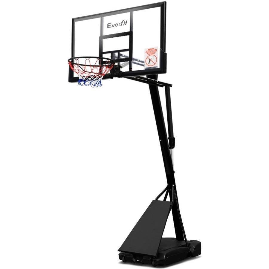 Adjustable Everfit Pro Portable Basketball Hoop 3.05M for kids home play with easy height change.