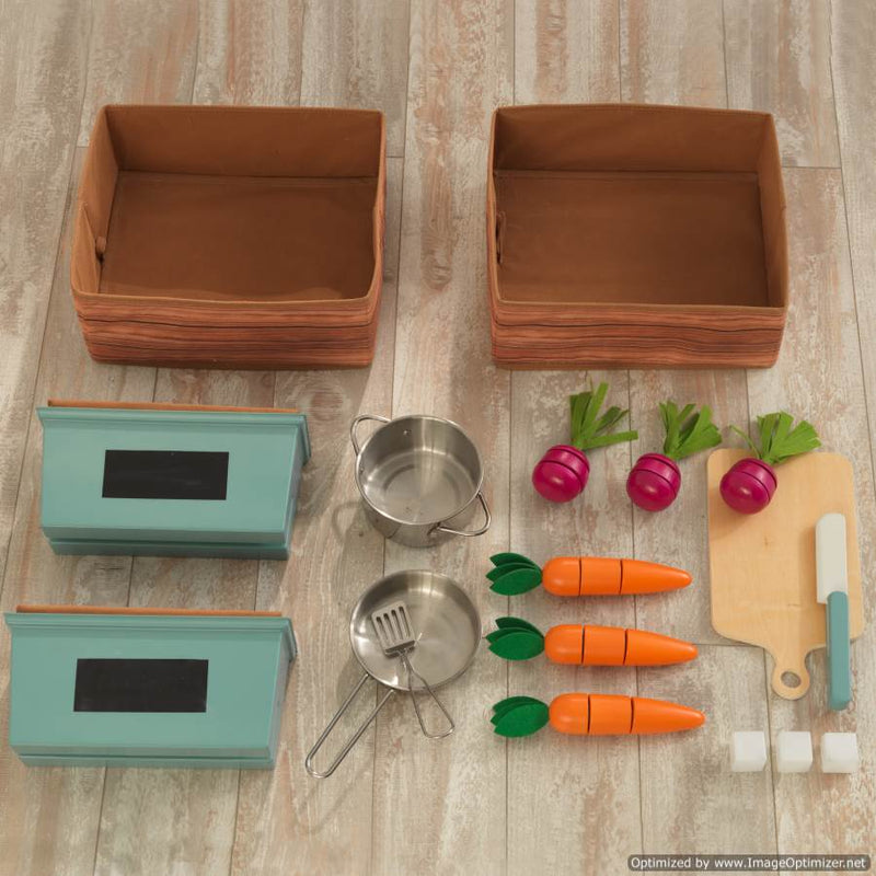 KidKraft Farm to Table Play Kitchen with Play Food