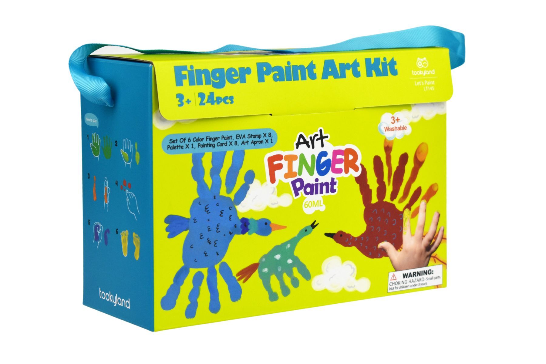 Creative Art Kit with Non-Toxic Paints