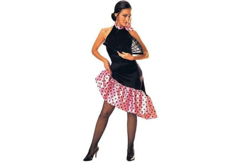 Flamenco Costume Adult Ladies Standard Size