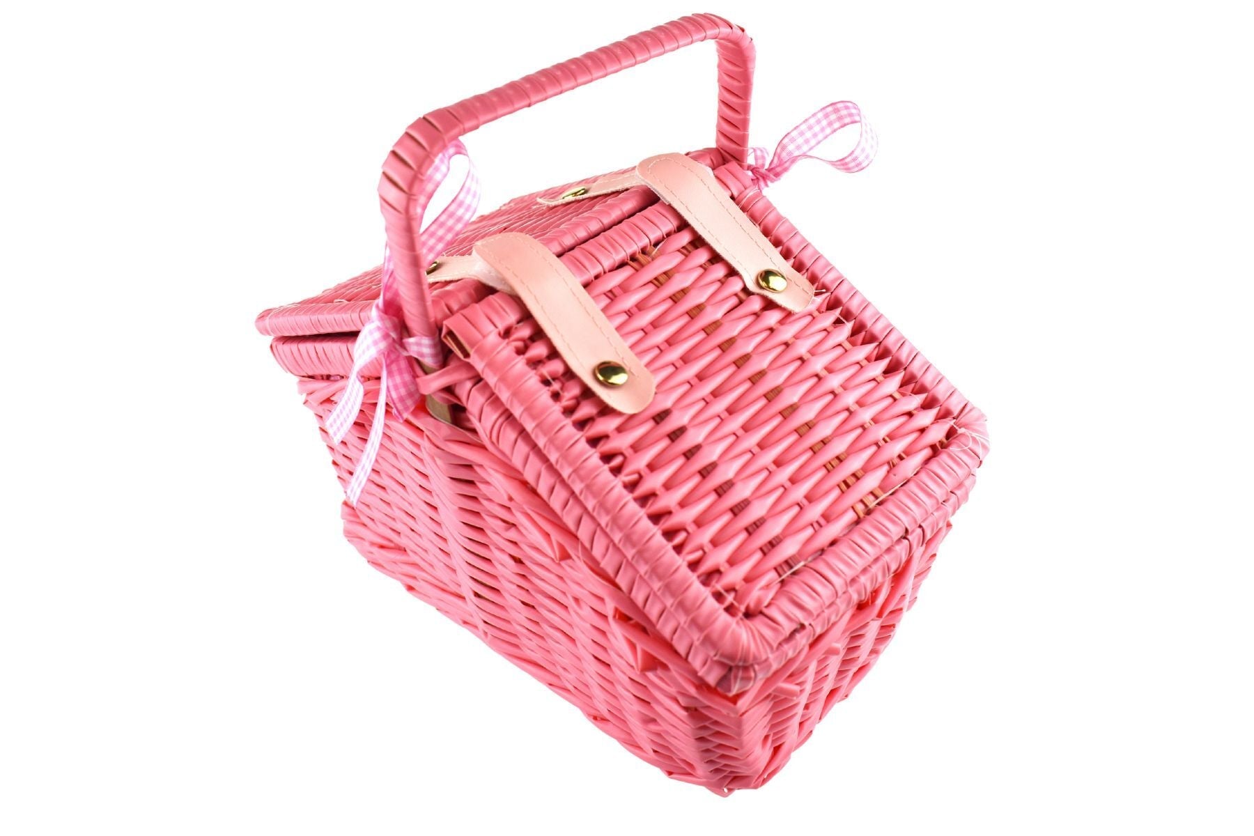 Kid's Elegant Picnic Basket Tea Set