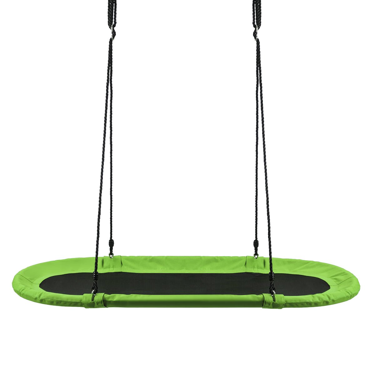 Oval Tree Swing Set: Soar High with Adjustable Hanging Ropes