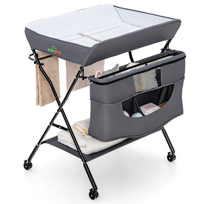 Portable Nursery Stand - Foldable Baby Changing Table, Smart Design