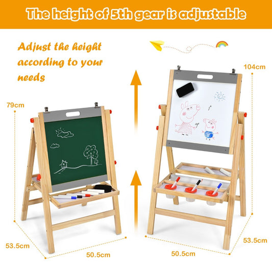 Buy the Ultimate Grey Foldable Kids Easel - Artistic Adventures Await