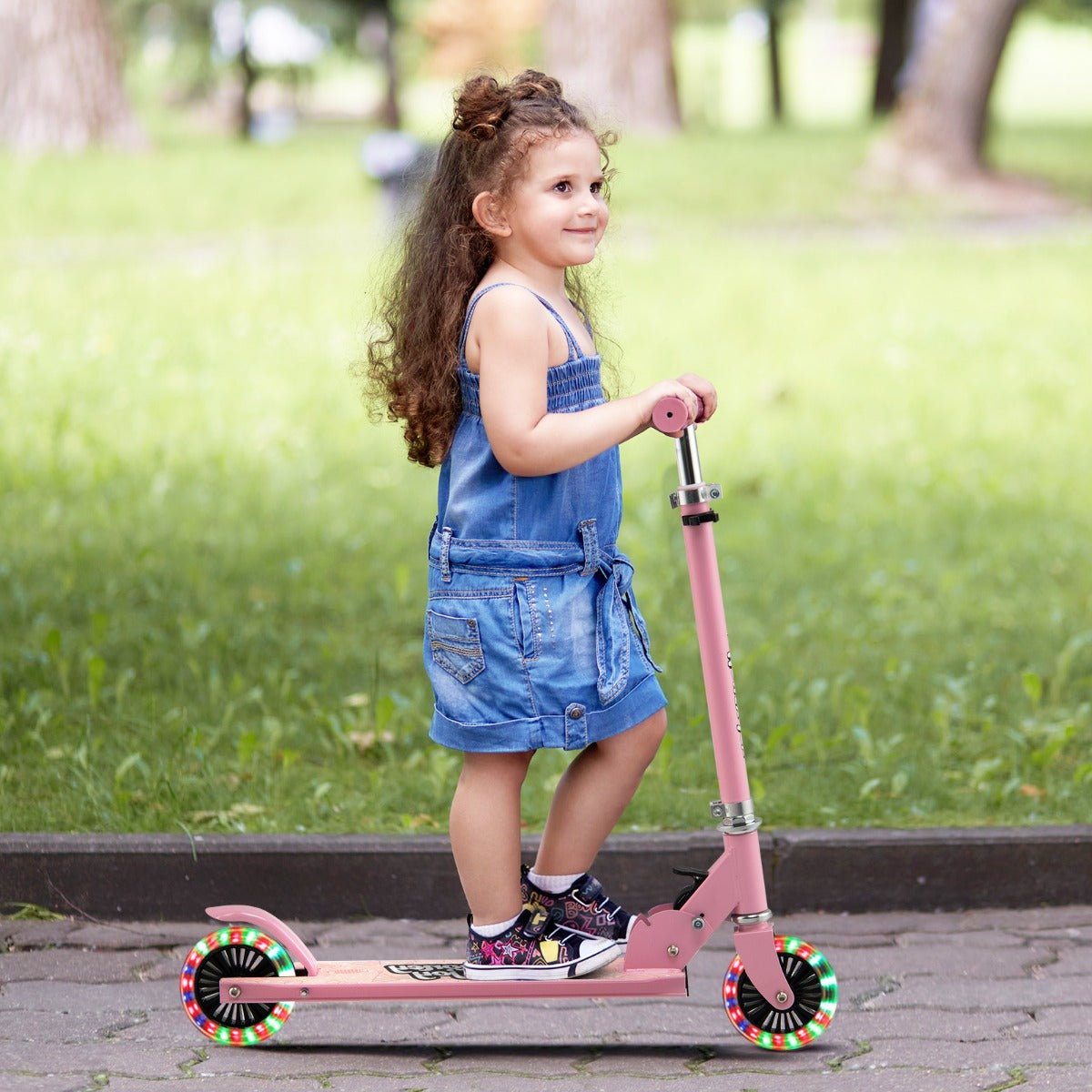 Pink Kick Scooter: A Gift of Adventure for Your Child