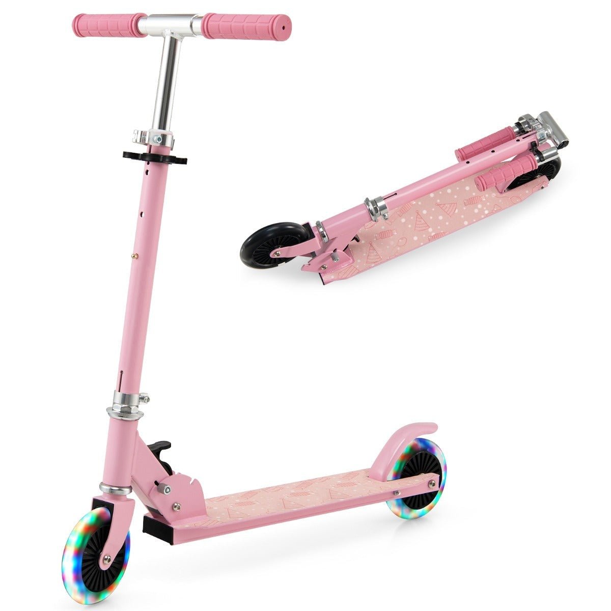 Get Rolling with a Pink Kick Scooter for Kids - Shop Now!