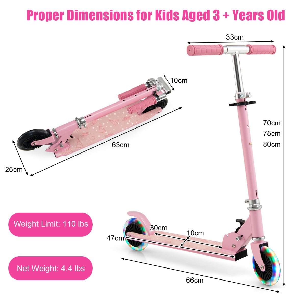 Kids Mega Mart: Your Go-To for Foldable Lightweight Kick Scooters