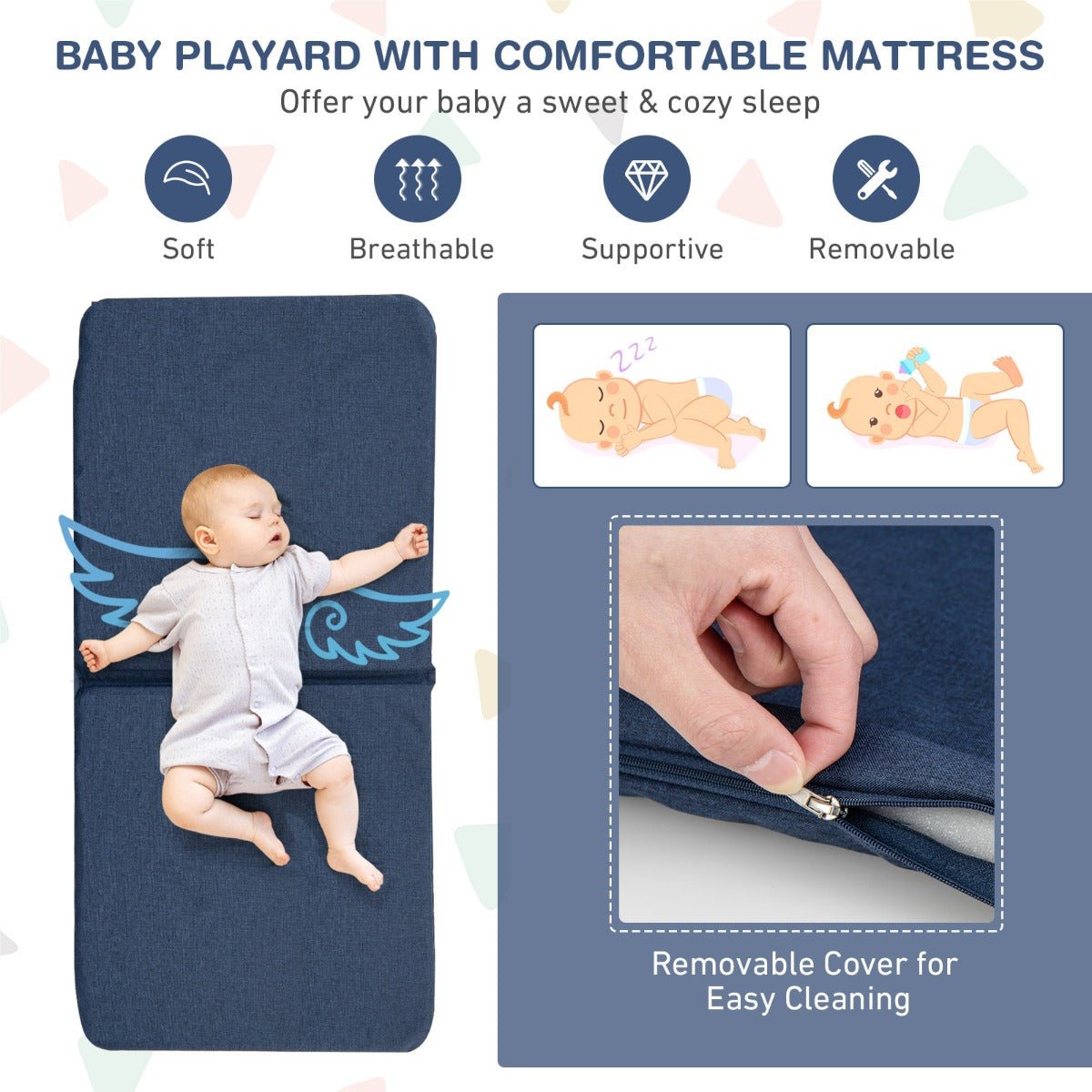 Foldable Portacot Features