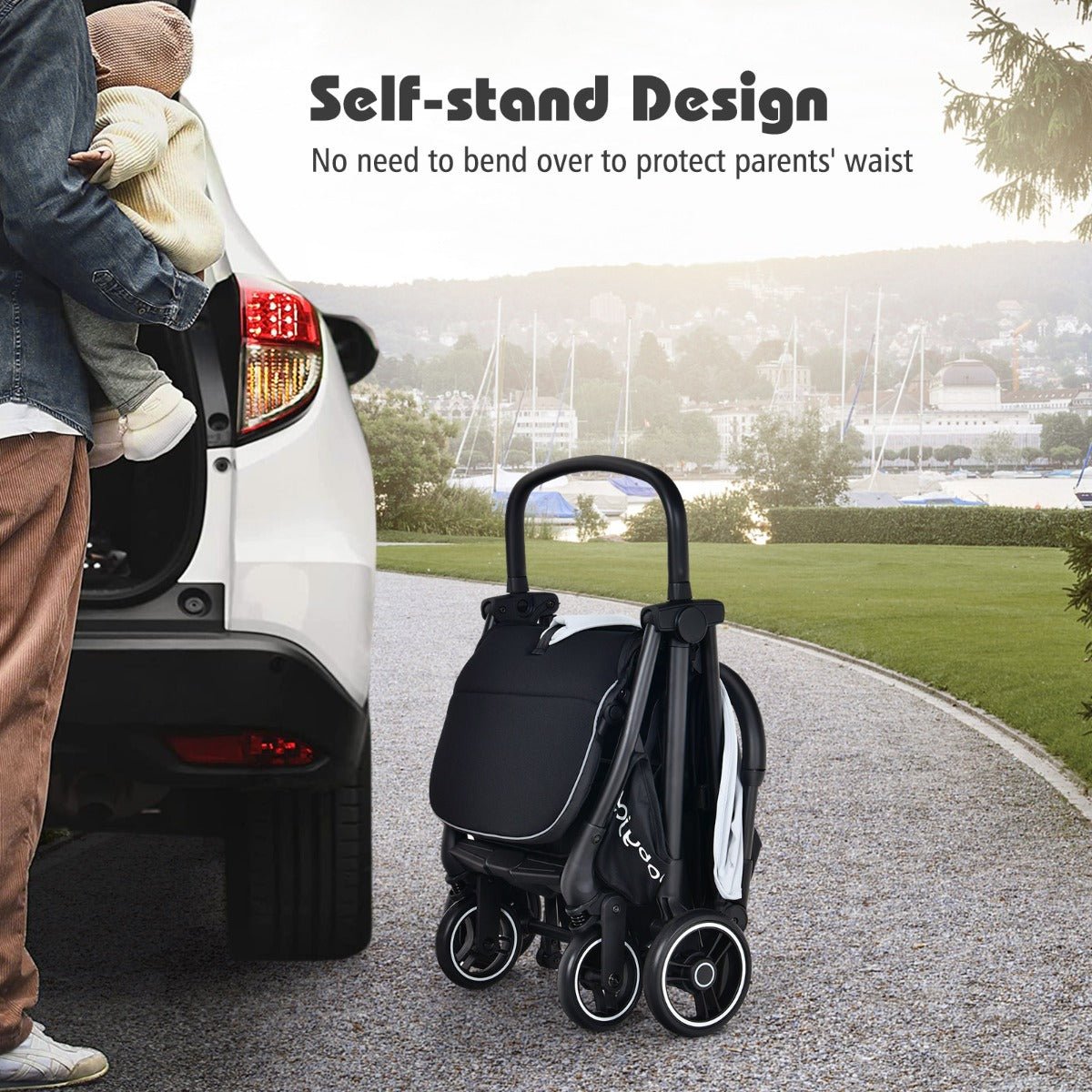 Smooth Rides with Adjustable Canopy Stroller