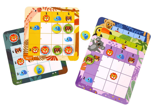 Colorful Forest Sudoku Game for Kids, promoting logic and strategy skills at home.