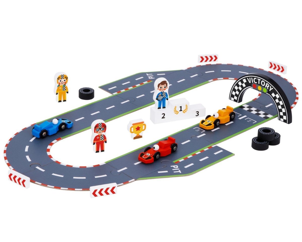 Educational Racing Track Playmat