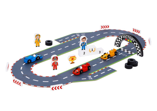 Educational Racing Track Playmat