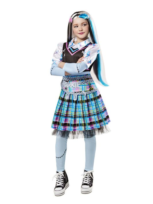 Buy Frankie Stein Deluxe Monster High Costume for Kids - Trendy Look!