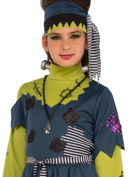 Franny Stein Teen Costume for Halloween, featuring official design for spooky kids dress-up.