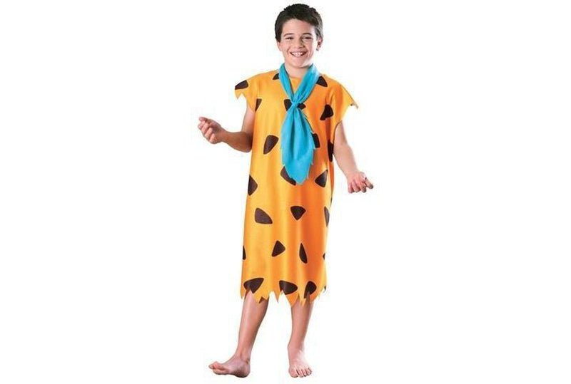 Fred Flintstone Kids Costume | Stone Age Tunic for Authentic Home Playtime Fun