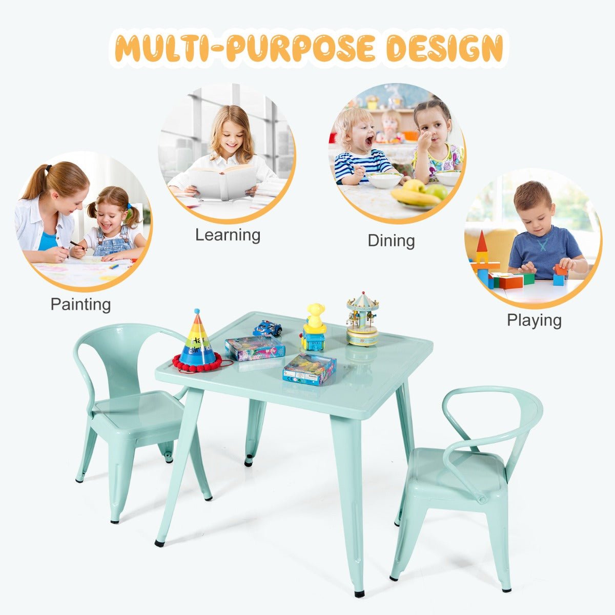 Kids' Paradise with Our Table and Chair Set