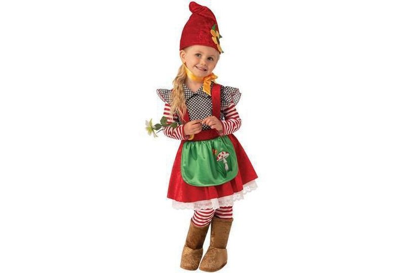 Garden Gnome Girl Costume Child