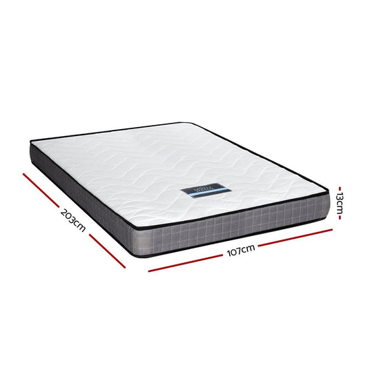 Giselle Alessio Medium Firm Spring Mattress King Single | Supportive comfort for kids bedroom.