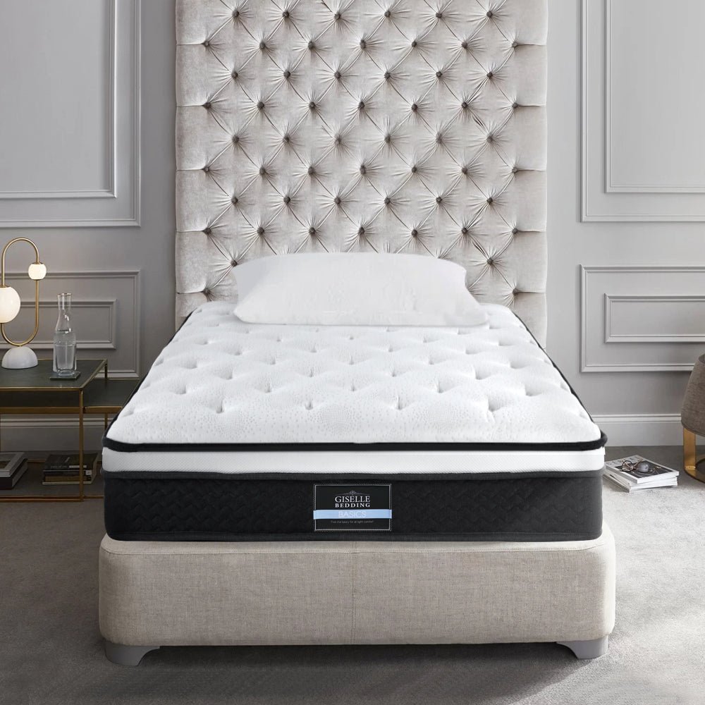 Bonita Euro Top Bonnell Spring Mattress 21cm Thick King Single, ideal for childrens bedding.