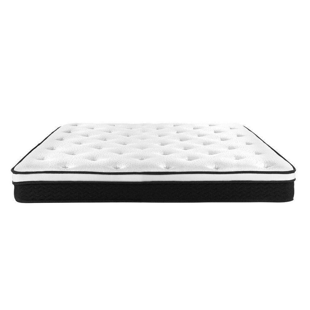 King Single Bonnell Spring Mattress, 21cm thick, ideal for kids comfort and support.