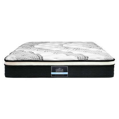 Queen-size Giselle Bedding Como Euro Top Pocket Spring Mattress Ideal for kids bedrooms.