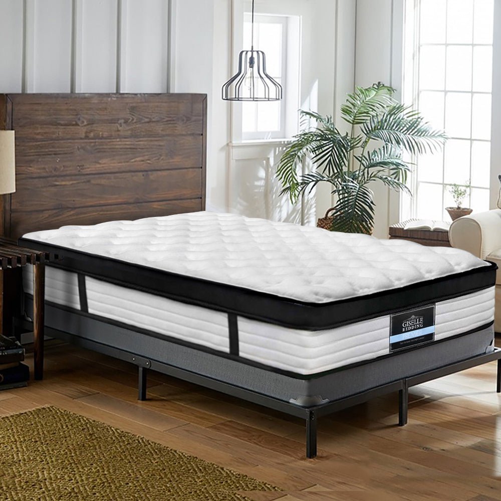 Devon Euro Top 31cm Single Mattress, perfect for kids bedrooms, with pocket spring support.