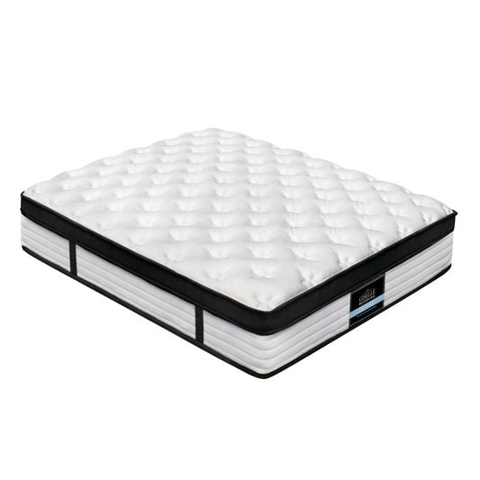 Giselle Bedding Devon Euro Top Pocket Spring Mattress for Childrens Comfort and Support.