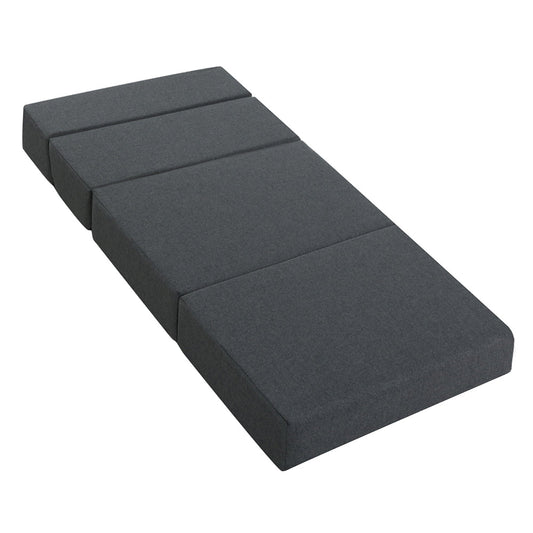 Folding mattress ideal for kids sleepovers or camping, portable and comfy floor mat.