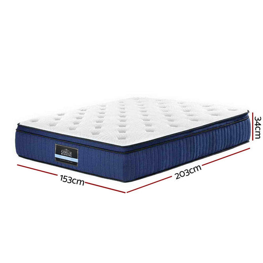 Queen size Franky Euro Top Mattress with Cool Gel for kids ultimate comfort.