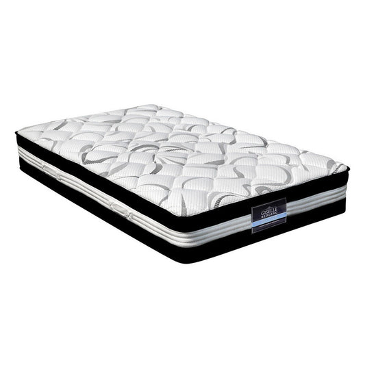 Single-size Mykonos Euro Top Pocket Spring Mattress (30cm) for kids comfort and support.