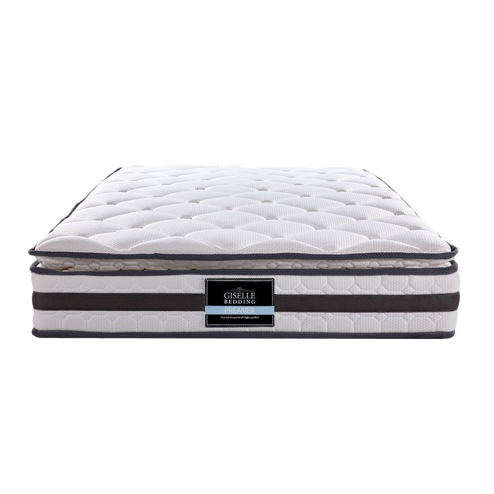 King Single spring mattress for kids bed, 21cm thick with Bonnell springs. Optimal comfort.